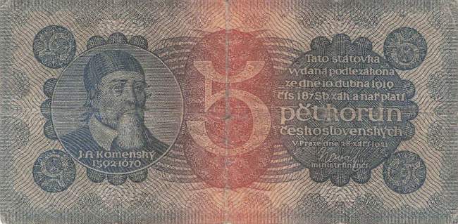 5 Kronen 1921 p.15 Serie 1